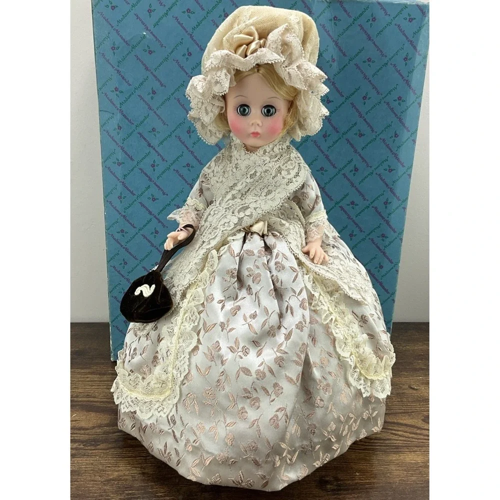 1976 Madame Alexander Martha Washington 1501 First Ladies Series Doll With Box